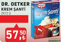 DR. OETKER KREM ŞANTİ 2X72 G DR. OETKER KREM ŞANTİ 2X72 G